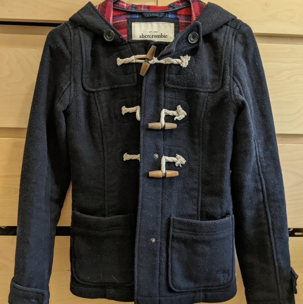 abercrombie hip-length coat